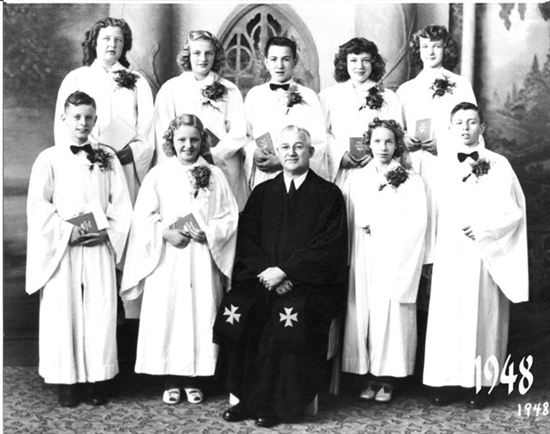 Roger - back row, center