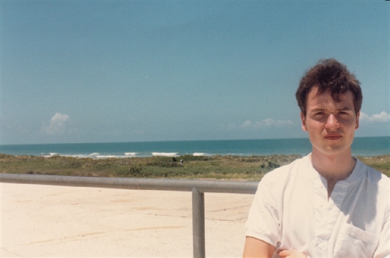 May 31, 1987 - Cape Canaveral Florida - First time seeing the Atlantic Ocean