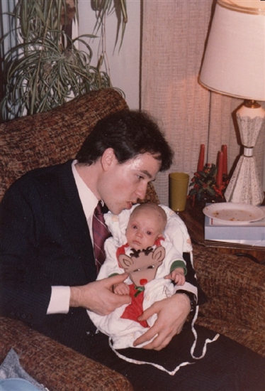 December 24, 1988 - with Josh