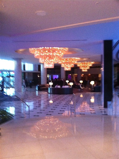 Hotel lobby