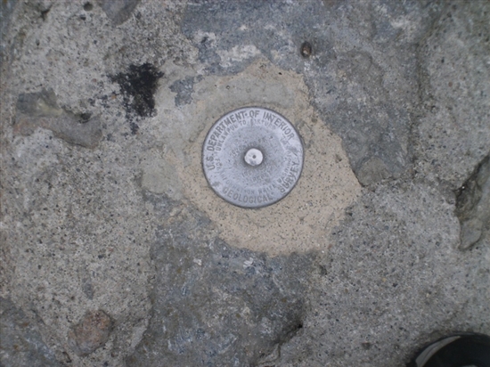 Survey Marker, which marks the actual top of the mountain.