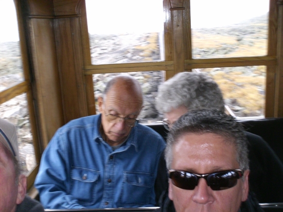 Rick attempted to take a selfie of us - didn't work.