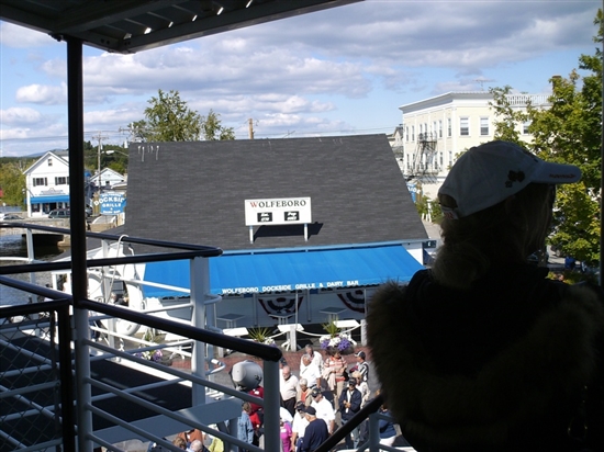 The port on the other side of Lake Winnipesaukee.