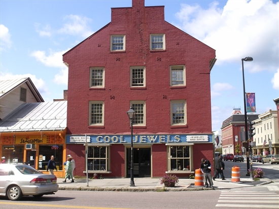 Montpelier, Vermont, the capital, a small town.