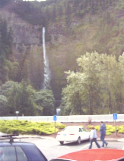 Multnomah Falls.