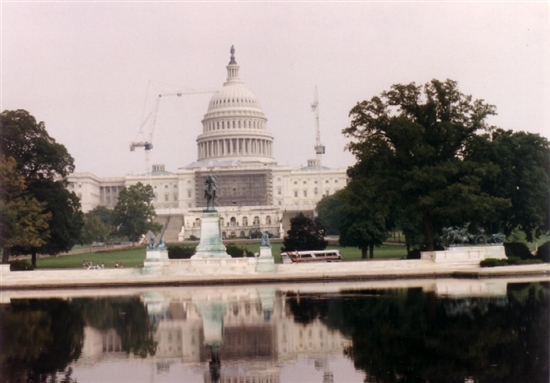 At the Capitol Building - August 5, 1987 - Happy 57th Birthday Dad!