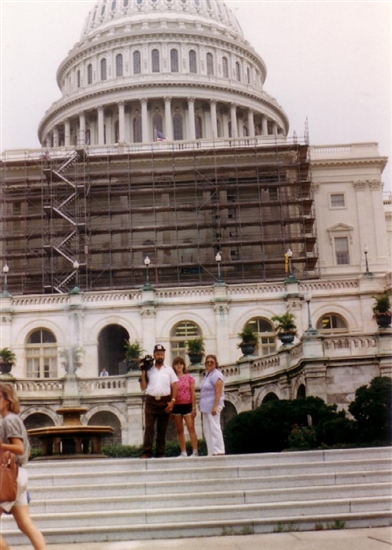 At the Capitol Building - August 5, 1987 - Happy 57th Birthday Dad!