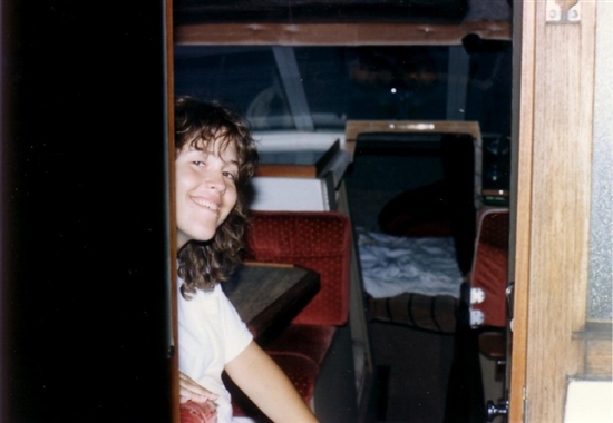 Trip out on Rick's boat - August 6, 1987