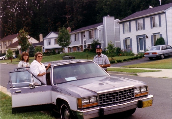 Dad, Mom and Kim's departure - August 7, 1987